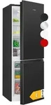 BOMANN K&uuml;hl-/Gefrierkombination KG 320.2 schwarz, 143 cm hoch, 49.5 cm breit,...