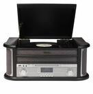 Denver MRD-51 Retro Musikcenter mit Plattenspieler, DAB+, Kassette, CD & USB