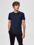 Selected Rundhalsshirt SLHNEWPIMA SS O-NECK TEE NOOS