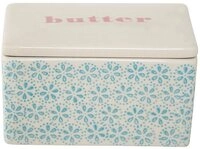 Bloomingville Butterdose Bloomingville Patrizia Butterdose Blue Steingut,...