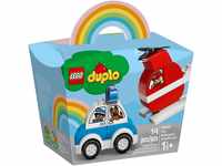 LEGO Duplo - Mein erster Feuerwehrhubschrauber und mein erstes Polizeiauto...