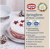 Dr. Oetker K&uuml;chenhelfer Springform Springform