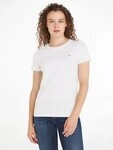 Tommy Hilfiger T-Shirt HERITAGE CREW NECK TEE mit Tommy Hilfiger Logo-Flag auf...