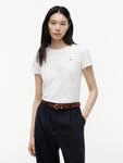 T-Shirt TOMMY HILFIGER "HERITAGE CREW NECK TEE", Damen, Gr. XXL (44), wei&szlig; (classic