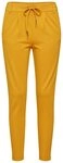 ONLY Bundfaltenhose Poptrash (1-tlg) Falten gelb XS