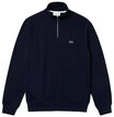 Lacoste Troyer Pullover Sweatshirt mit Stehkragen und (1-tlg)