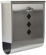 Burg W&auml;chter Briefkasten Burg W&auml;chter Briefkasten Square 6200 NI mit Zeitungsfach