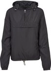 URBAN CLASSICS Allwetterjacke Urban Classics Damen Ladies Basic Pull Over Jacket