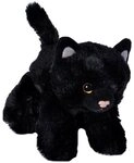WILD REPUBLIC &nbsp;&nbsp; Kuscheltier Wild Republic Katze schwarz 15 cm Stoffkatze