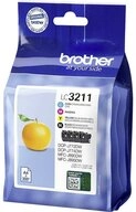 Brother Druckerpatrone LC3211 Original Kombi-Pack Schwarz, Cyan, Magenta, Gelb