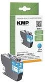 KMP Tintenpatrone (ersetzt Brother &raquo;LC-3219XLC&laquo;, cyan)