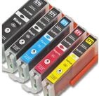 Kompatibel Canon PGI-570 XL, CLI-571 XL, 0318C004AA Multipack 5-Farben Tintenpatrone