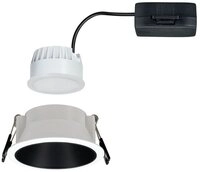 Paulmann Einbauleuchte LED Deckeneinbaustrahler Cole in Wei&szlig; und Schwarz-matt...