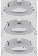 Paulmann Einbauleuchte Paulmann 92480 EBL Choose Einbauring 3er Set 10 W Wei&szlig;...