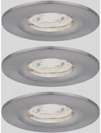 Paulmann Einbauleuchte Paulmann 94301 EBL Nova mini Coin LED-Einbauleuchte 3er...