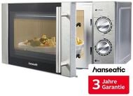 Hanseatic Mikrowelle D70H20L-DB(A13), 2 in 1, Grill, 20 l, inkl. 3 Jahre