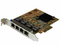 Startech.com STARTECH.COM 4 Port PCIe Gigabit Netzwerkkarte - Quad Port PCI...