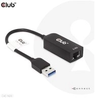 CLUB3D Netzwerk-Adapter Typ-A, Kompaktes und elegantes Design