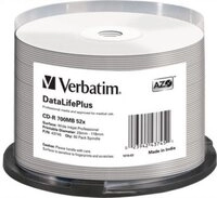 Verbatim CD-Rohling 50 Professional Rohlinge CD-R printable 80Min 700MB 52x...
