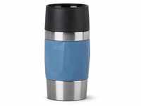 Emsa Thermobecher Travel Mug Compact, Edelstahl, Kunststoff, Silikon, 0,3L,