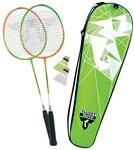 Talbot-Torro Badmintonschl&auml;ger Badminton Set 2-Attacker (2x Schl&auml;ger, 2x...