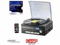 auvisio Stereoanlage MHX-550.LP Musikplayer Schallplatten, CD, MC...