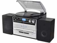 Soundmaster MCD5550SW DAB+, CD, Bluetooth, USB, Schallplatte, Kassette...