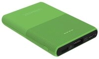 Terratec P50 Pocket Green Flash Powerbank, Mobiles Ladeger&auml;t USB USB-C Smartphone