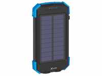 XLAYER Powerbank Solar 10000 mAh Wireless externes Ladegerät Tragbar Notfall