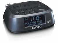 Lenco CR-605BK Digitalradio (DAB) (Digitalradio (DAB), DAB+ Radiowecker,...