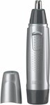 Braun Nasen- und Ohrhaartrimmer EN20, Doppelklingen, SkinGentle Technologie, AAA
