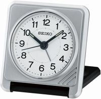 Seiko Reisewecker QHT015S Wecker, Schlafzimmer, Beleuchtung, Leuchtzeiger,