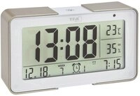 TFA Dostmann Wecker TFA Dostmann 60.2540.53 Funk Wecker Gold, Wei&szlig; Alarmzeiten 3