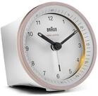 Braun Wecker BC07PW-DCF 67099 - Funkwecker - wei&szlig; Ziffernblatt