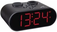TFA Dostmann Wecker TFA Dostmann 60.2551.01 Funk Wecker Schwarz Alarmzeiten 1...