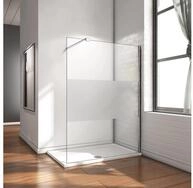 Aloni Walk-in-Dusche ECOF90, Einscheibensicherheitsglas, (1 tlg),...