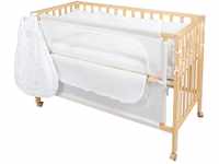 Roba Room Bed safe asleep (60 x 120 cm) Sternenzauber/natur