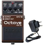 Boss by Roland E-Gitarre Boss OC-5 Oktave Pedal Effektger&auml;t mit 9V Netzteil