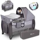 lionelo Baby-Reisebett LO-SVEN PLUS, ab Geburt bis 15kg mit Zubeh&ouml;r