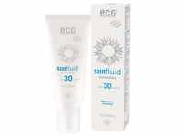 Eco Cosmetics Sonnenschutzfluid Sonnenfluid - LSF30 sensitive 100ml