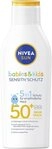 Nivea Sonnenschutzmilch Babies & Kids Sensitiv Schutz Sonnenmilch LSF 50+, 1-tlg.