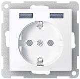 merten Klemmen Merten SCHUKO-Steckdose MEG2366-0414