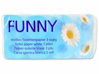 Funny Toilettenpapier 3-lagig, 72 Rollen, motivgeprägt 250 Blatt Rolle,...