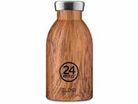 24Bottles Clima Bottle 0.33L Sequoia Wood
