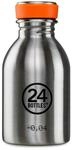 24 Bottles Trinkflasche Urban Bottle Brushed Steel 250ml