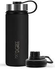 720&deg;DGREE Trinkflasche Isolier Trinkflasche noLimit Edelstahl mit Sportdeckel onyx