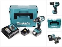 Makita Akku-Schrauber DDF 484 RMJ 18 V Akku Bohrschrauber Brushless 54 Nm im Makpac