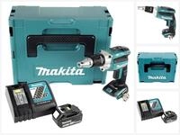 Makita Akku-Trockenbauschrauber DFS 250 RT1J 18 V Brushless + 1x Akku 5,0 Ah +