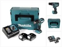 Makita Akku-Schlagbohrschrauber DHP 485 RMJ 18 V Li-Ion Akku...