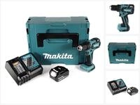 Makita Akku-Schrauber DDF 459 RM1J Akku Bohrschrauber 18V 45Nm im Makpac + 1x...